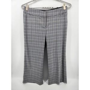 Lane Bryant The‎ Allie Plaid Career Wide Leg Dress Pants Size 22 Business Casual